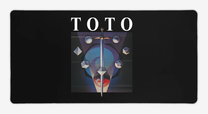 Mouse pad Gamer Negro de Toto Espada