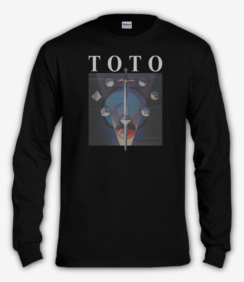 Polera manga larga Negro de Toto Espada