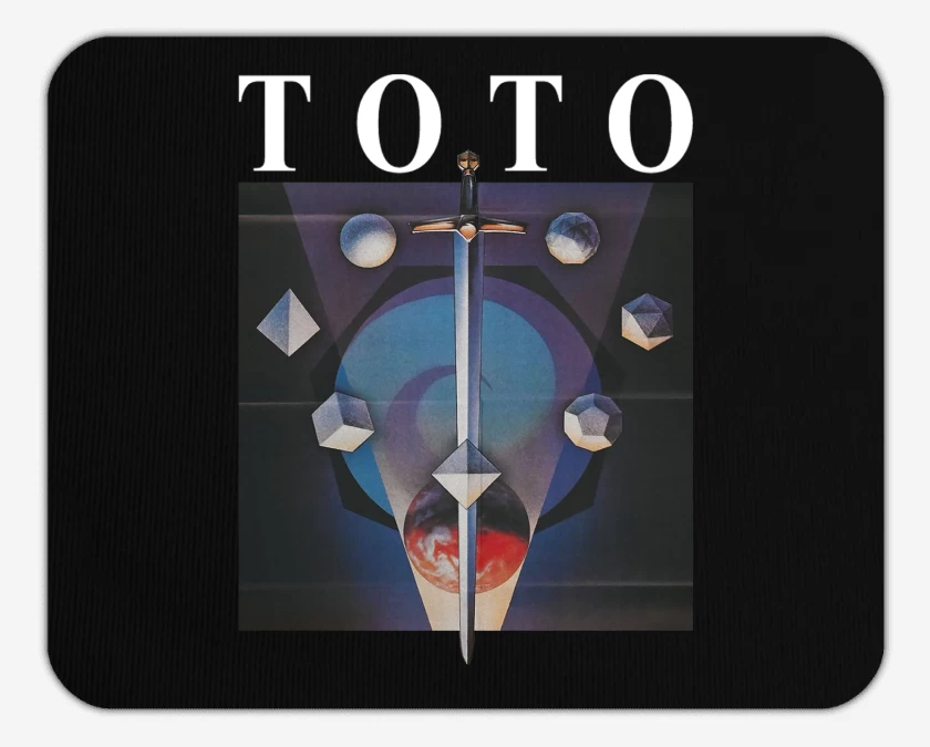 Mousepad Negro de Toto Espada