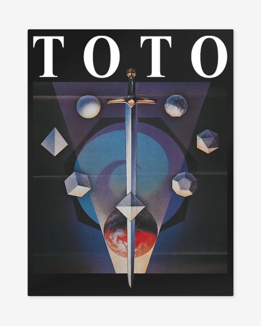 Print metalico Negro de Toto Espada