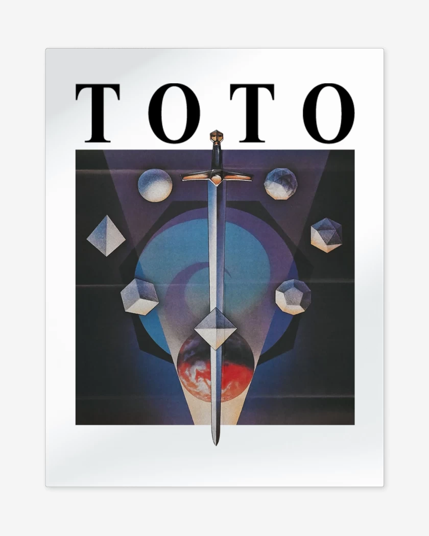 Print metalico Blanco de Toto Espada B