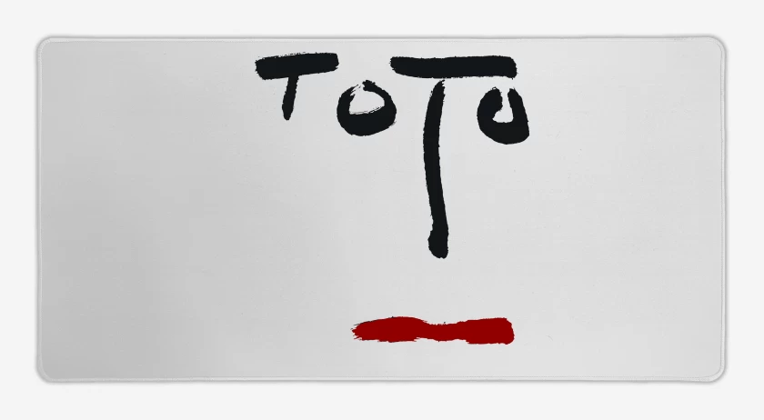 Mouse pad Gamer Blanco de Toto Turn Back