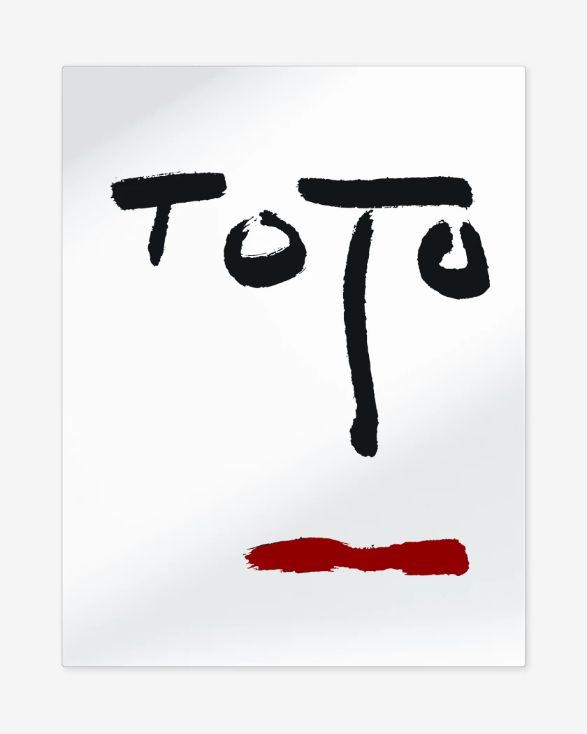 Print metalico Blanco de Toto Turn Back