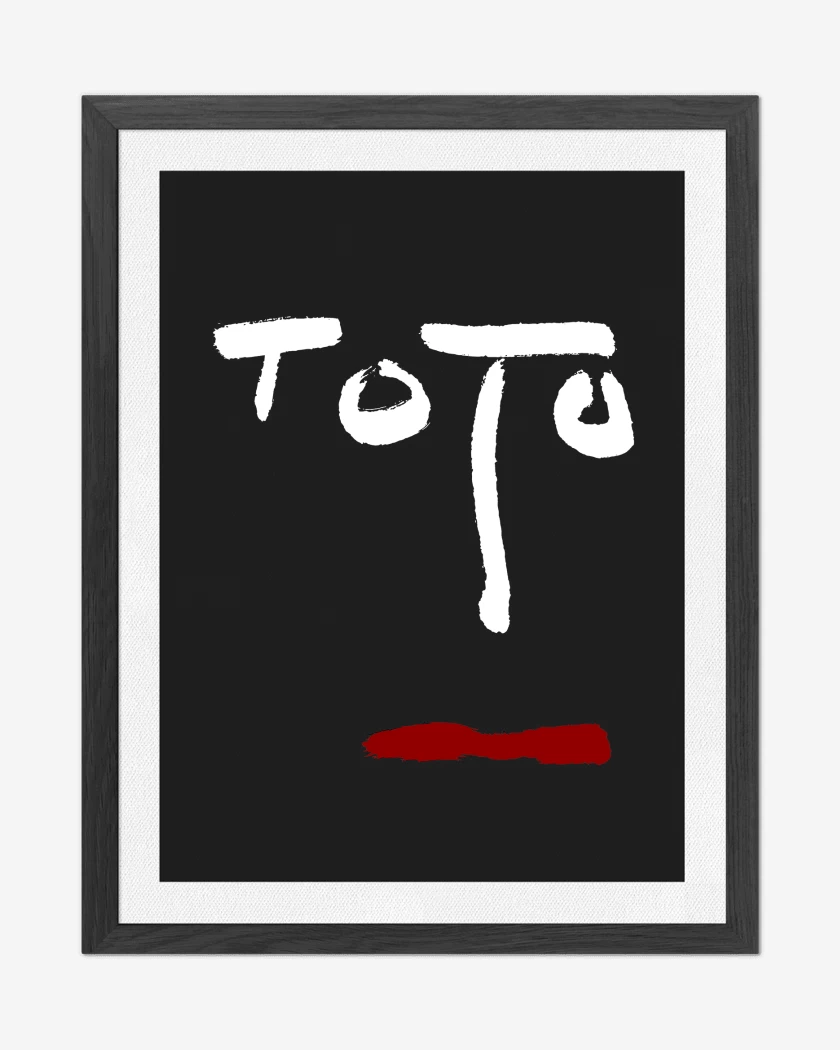 Cuadro decorativo Negro de Toto Turn Back N