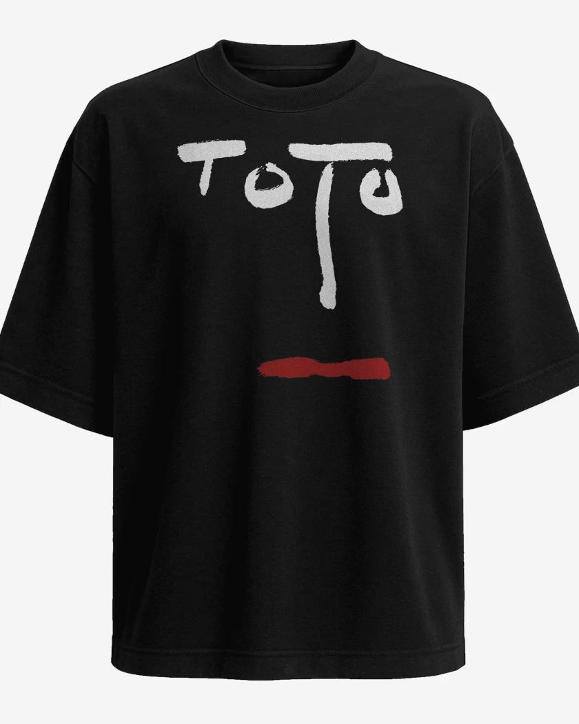 Polera Oversize Negro de Toto Turn Back N