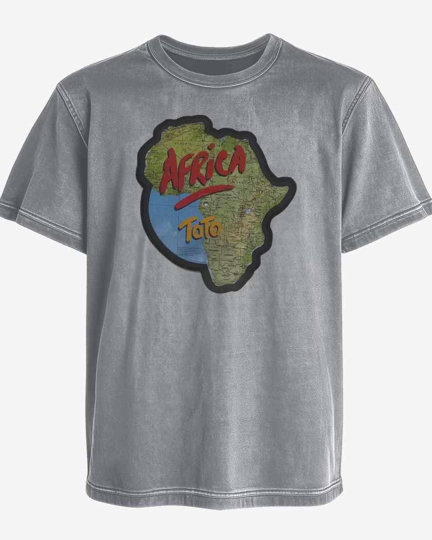 Polera desgastada Toto Africa 