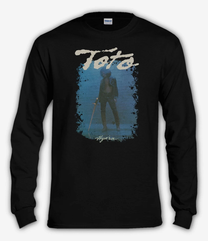 Polera manga larga Negro de Toto Hydra
