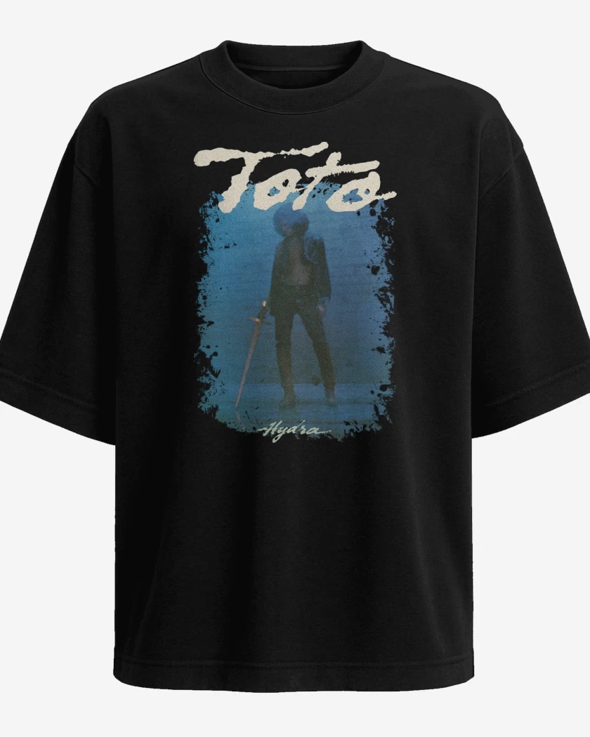 Polera Oversize Negro de Toto Hydra