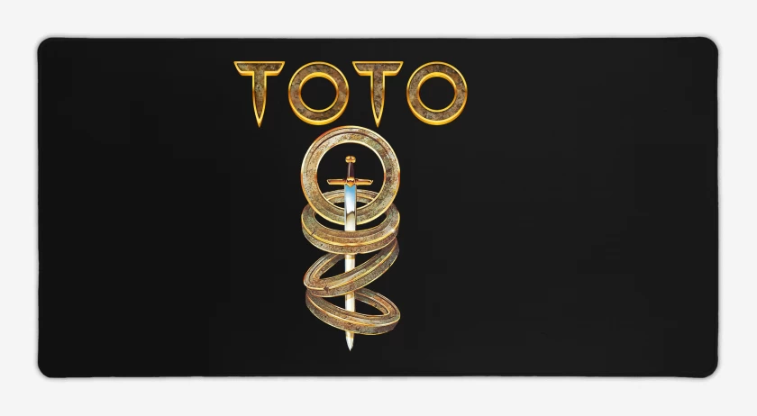Mouse pad Gamer Negro de Toto IV
