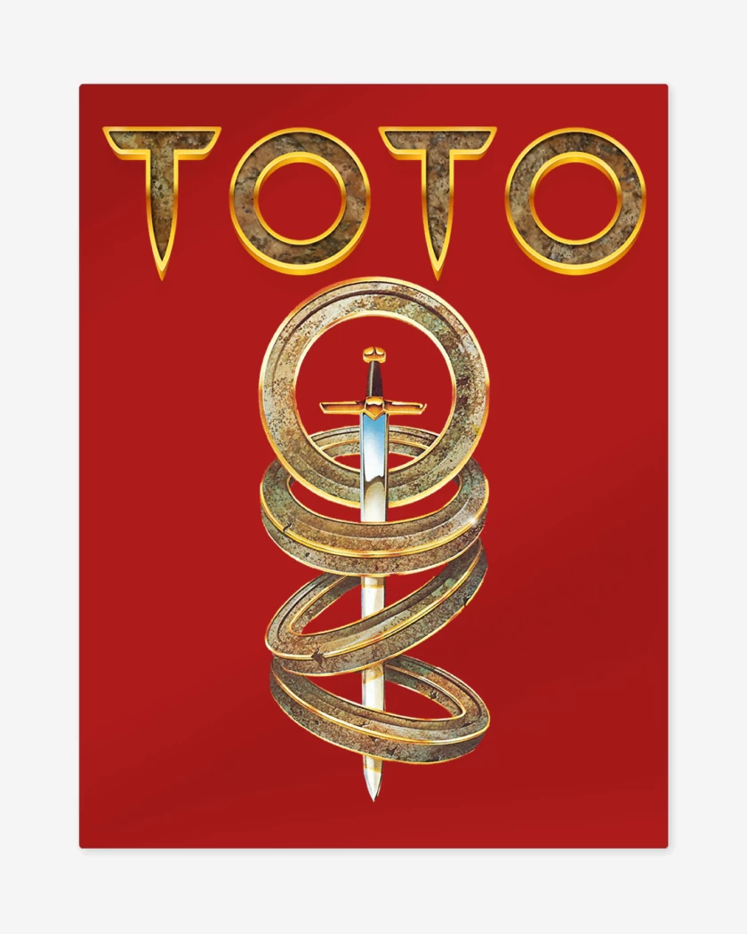 Print metalico Rojo de Toto IV