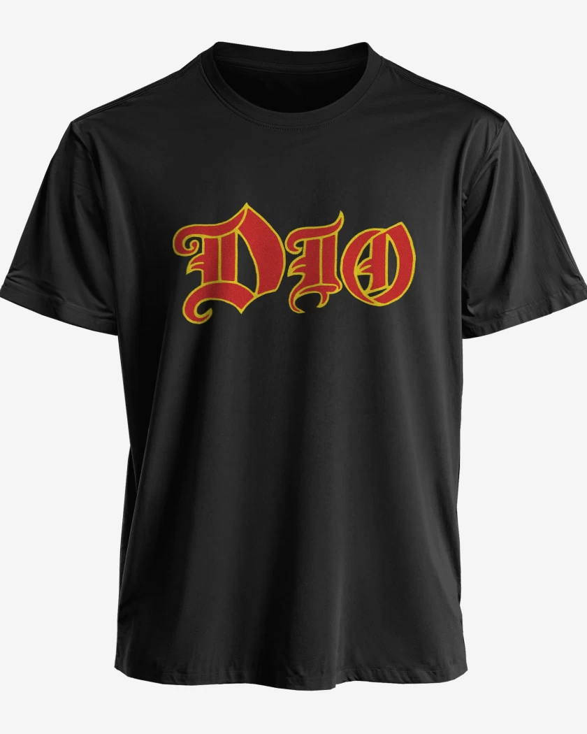 Polera premium Negro de Dio Logo