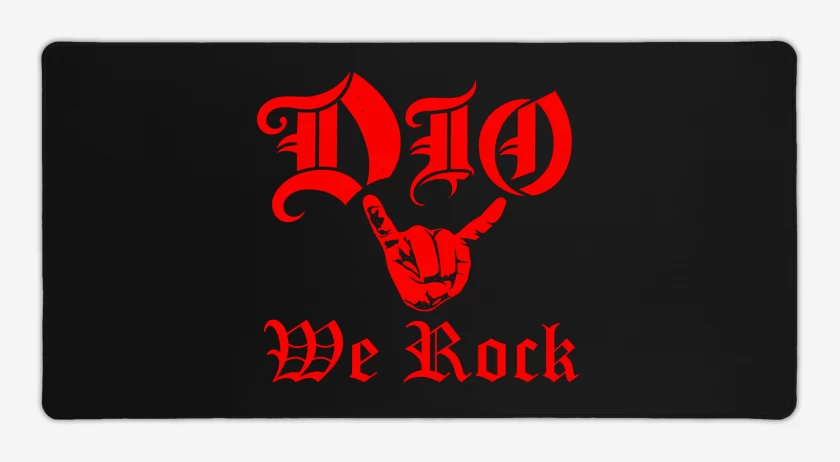 Mouse pad Gamer We Rock Dio