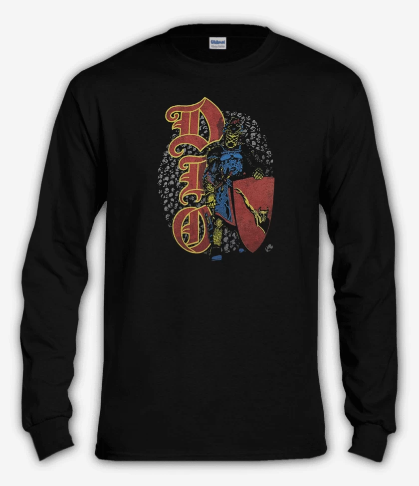Polera manga larga Dio Skull Warrior