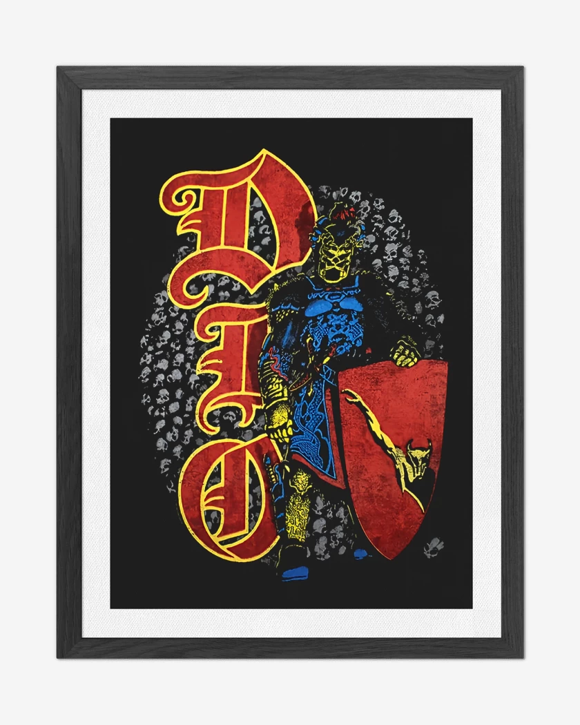Cuadro decorativo Dio Skull Warrior