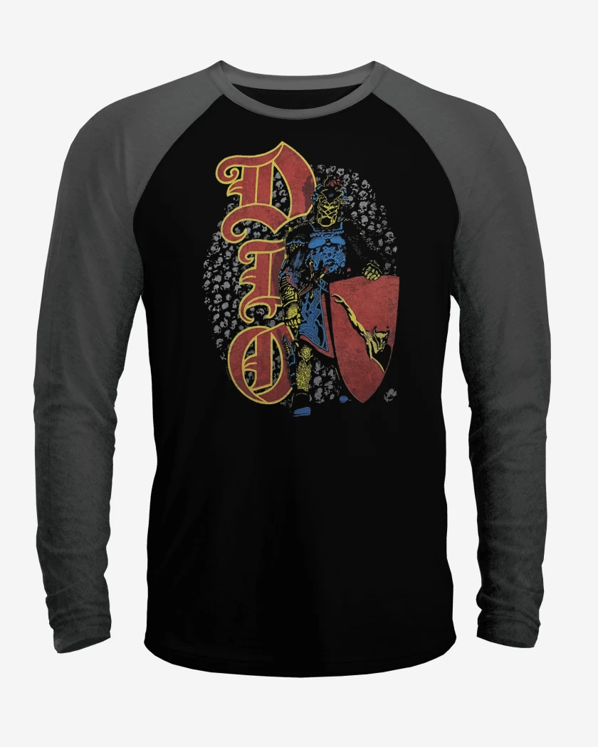 Polera Raglan Dio Skull Warrior