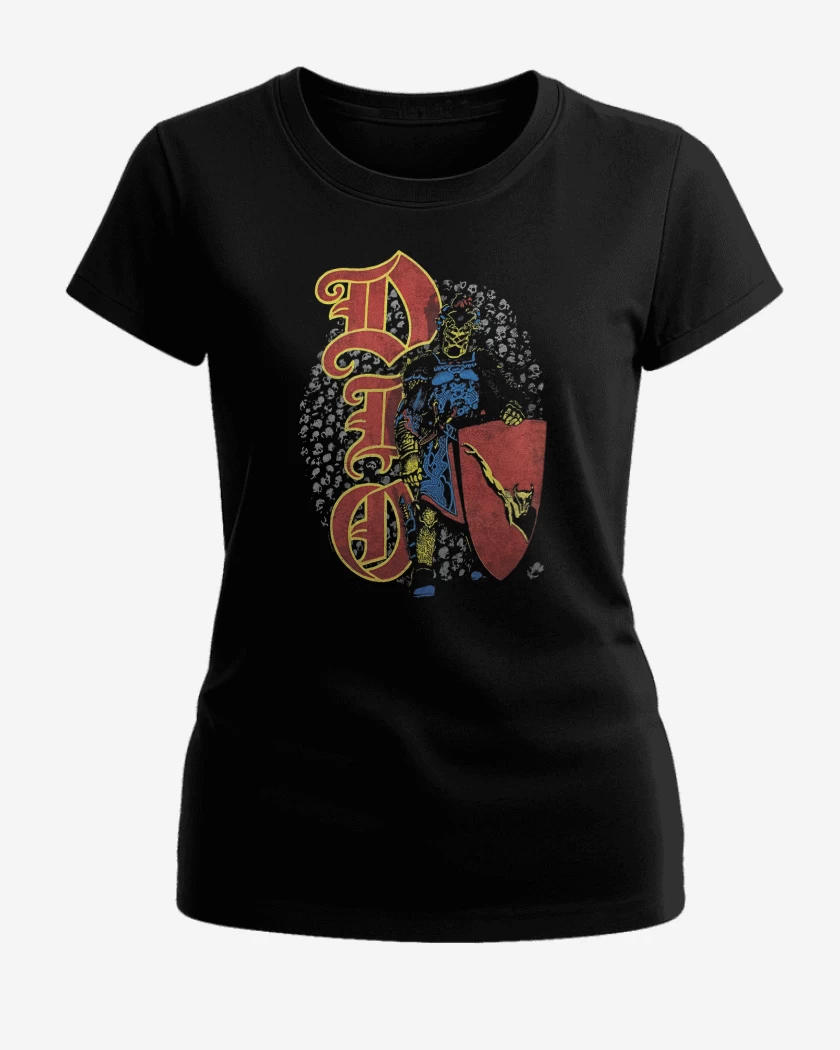 Polera de Mujer Dio Skull Warrior