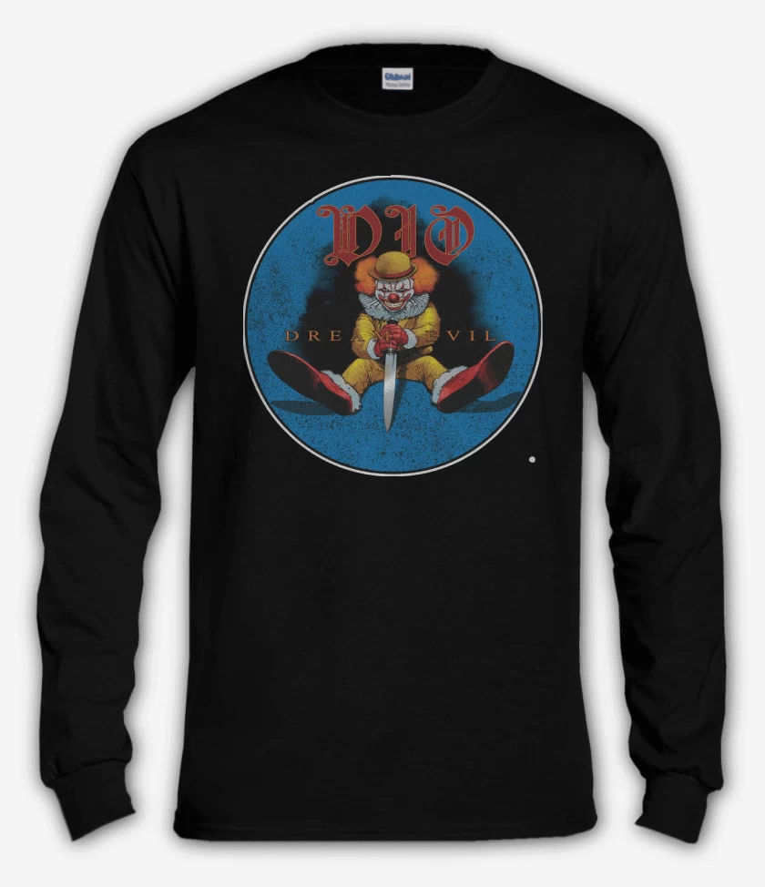 Polera manga larga Dio Dream Evil Payaso 