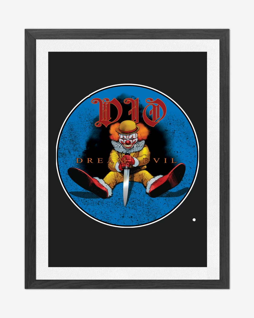 Cuadro decorativo Dio Dream Evil Payaso 