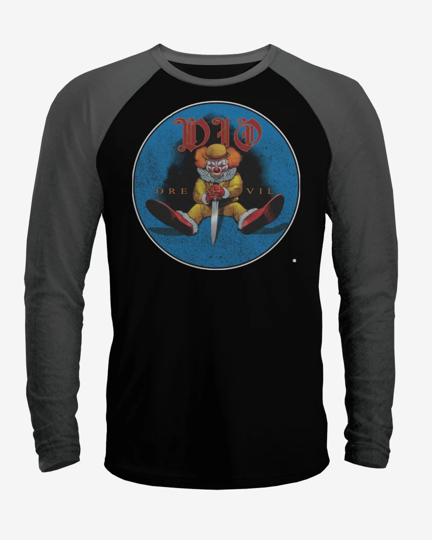 Polera Raglan Dio Dream Evil Payaso 