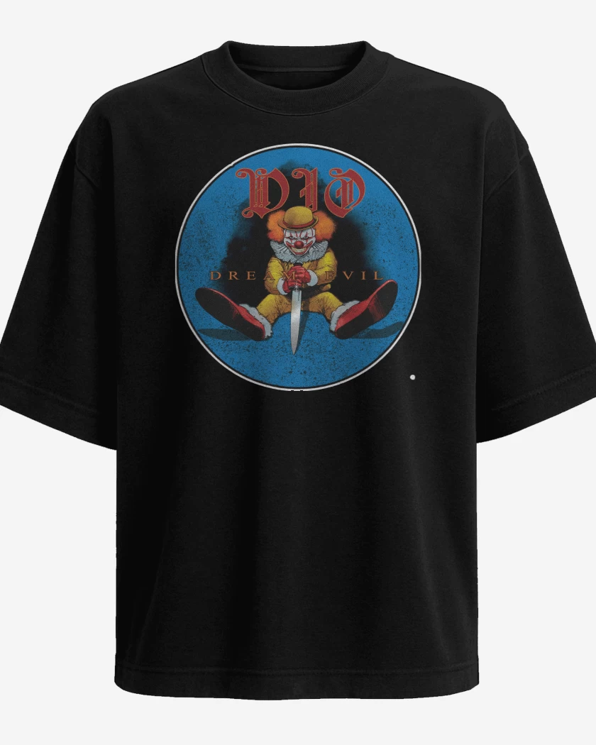 Polera Oversize Dio Dream Evil Payaso 