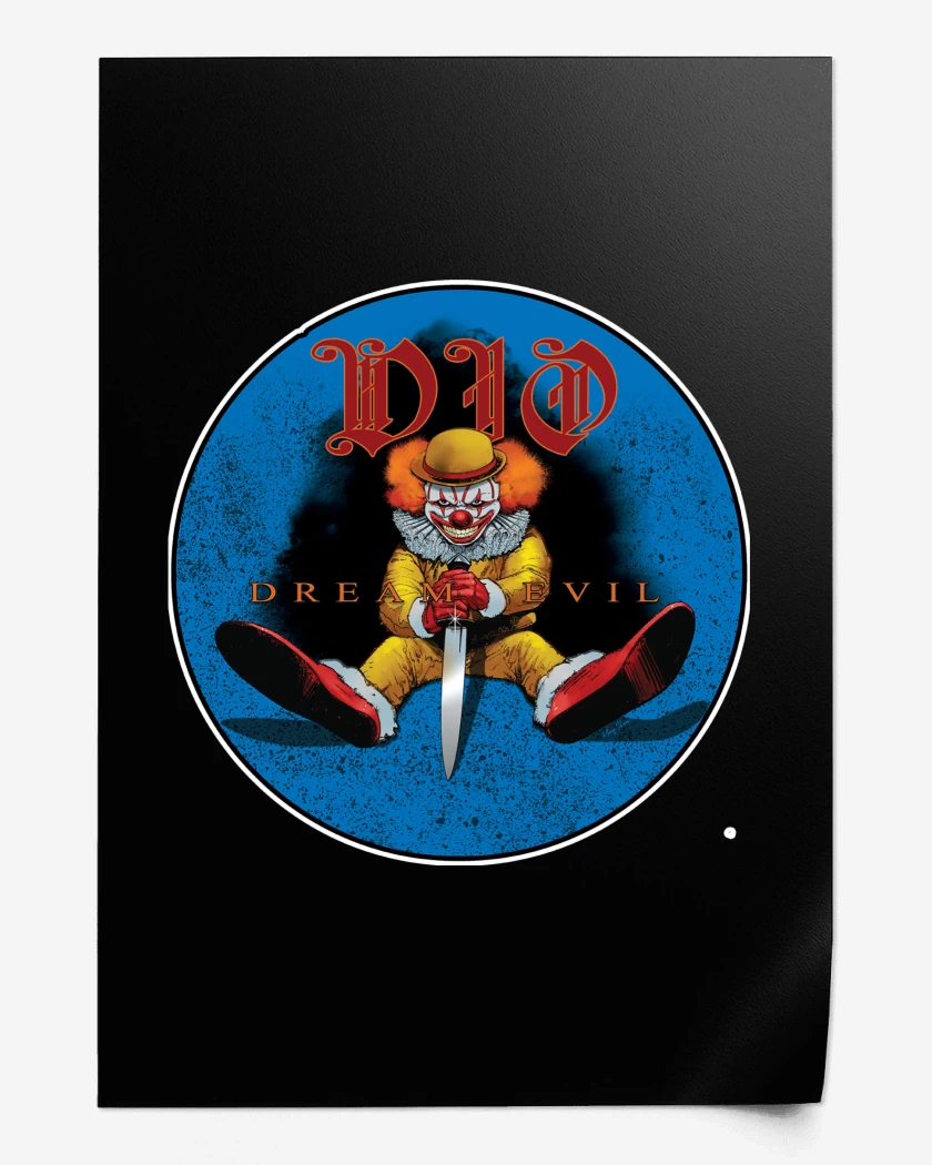 Print Dio Dream Evil Payaso 