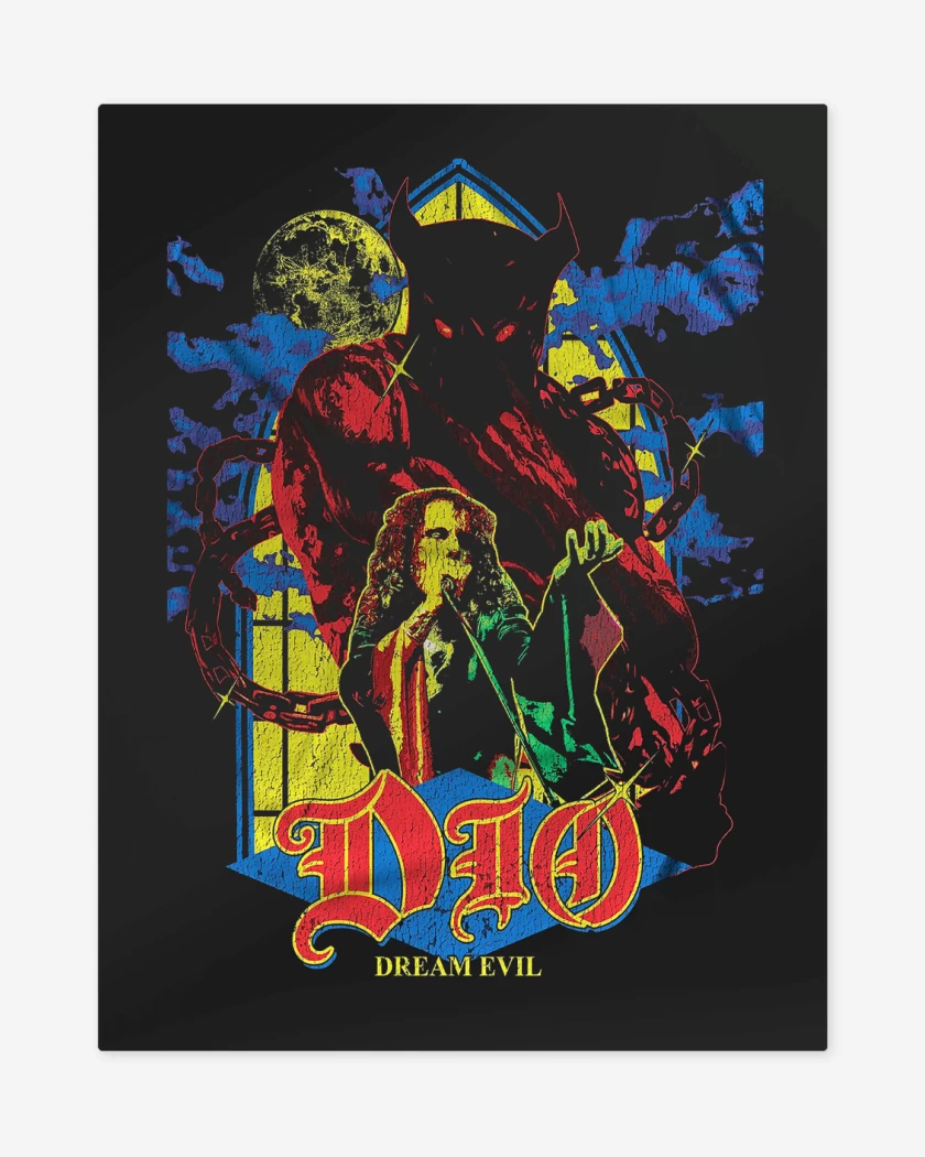 Print metalico Dio Dream
