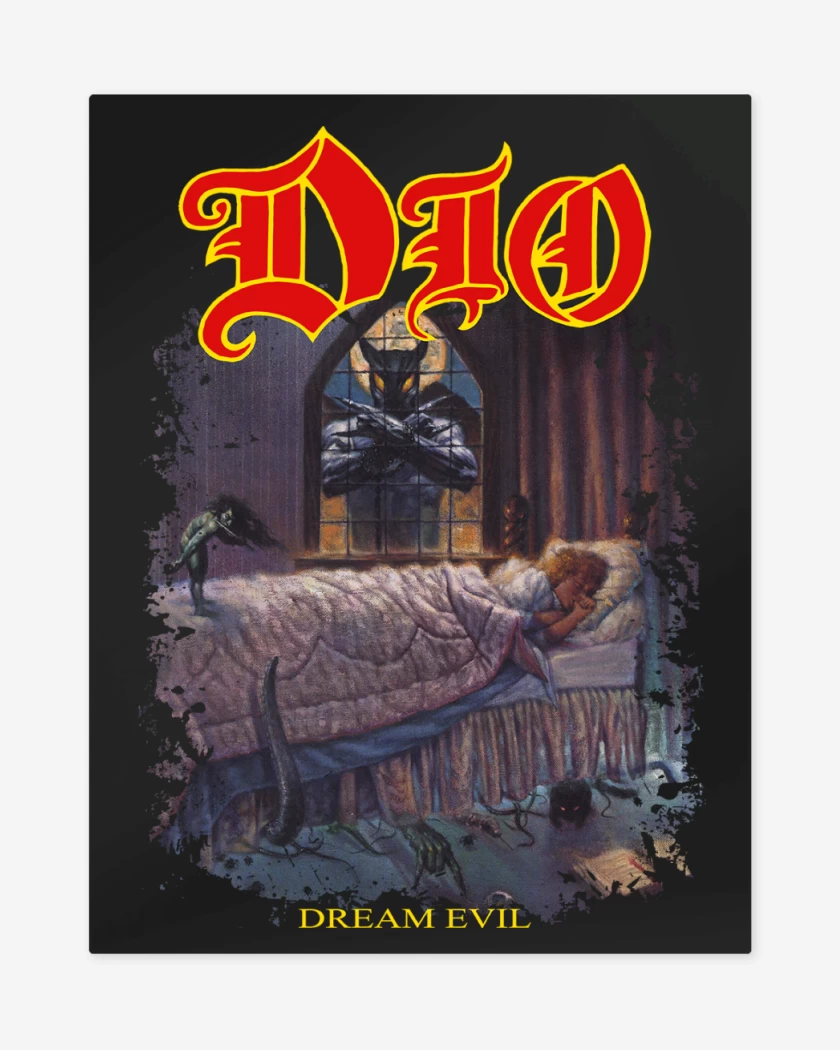 Print metalico Dio Dream Evil