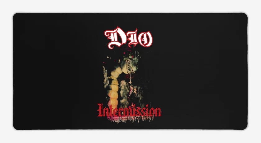 Mouse pad Gamer Negro de Dio Intermission