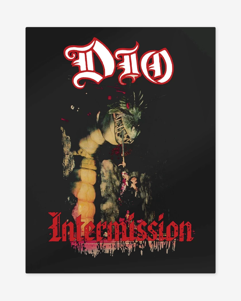 Print metalico Dio Intermission