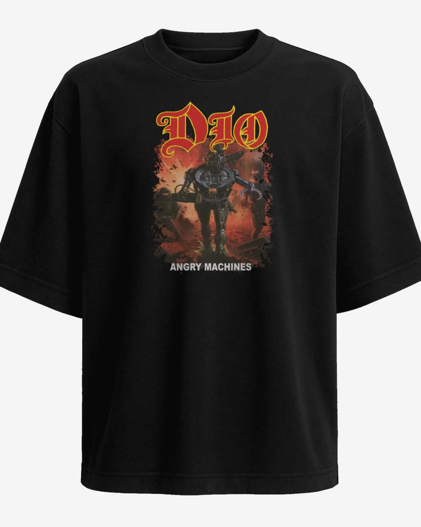Polera Oversize Dio Angry Machines