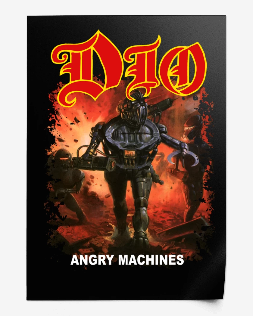 Print Dio Angry Machines