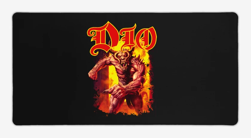 Mouse pad Gamer Negro de Dio Demon