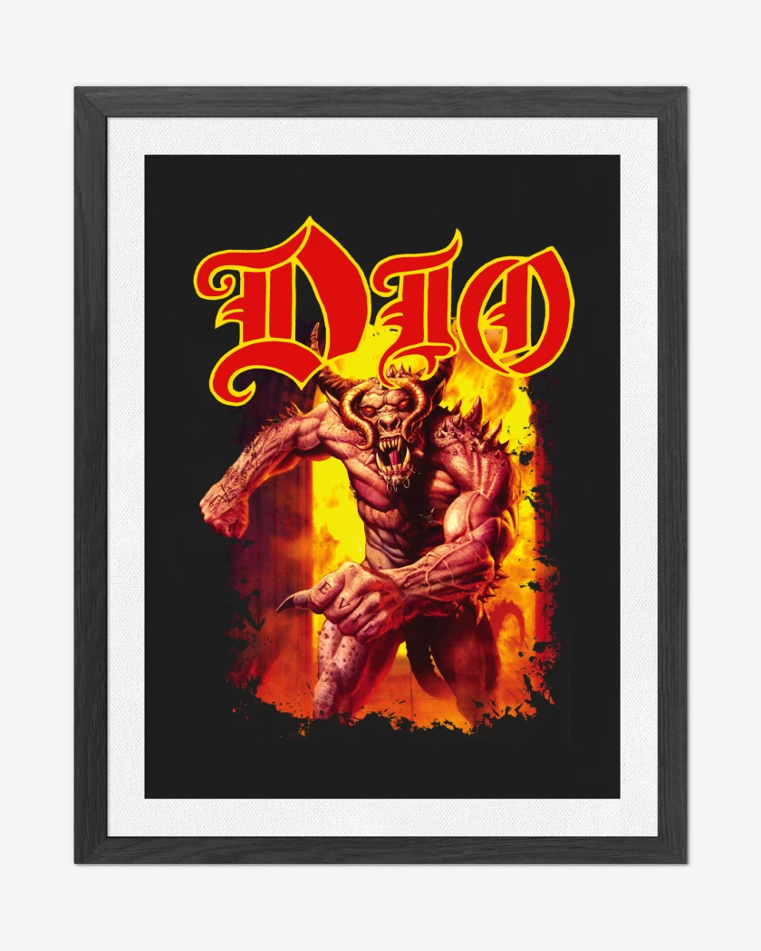 Cuadro decorativo Dio Demon