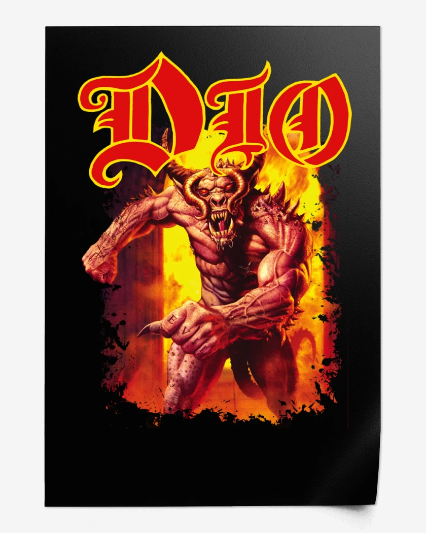 Print Negro de Dio Demon