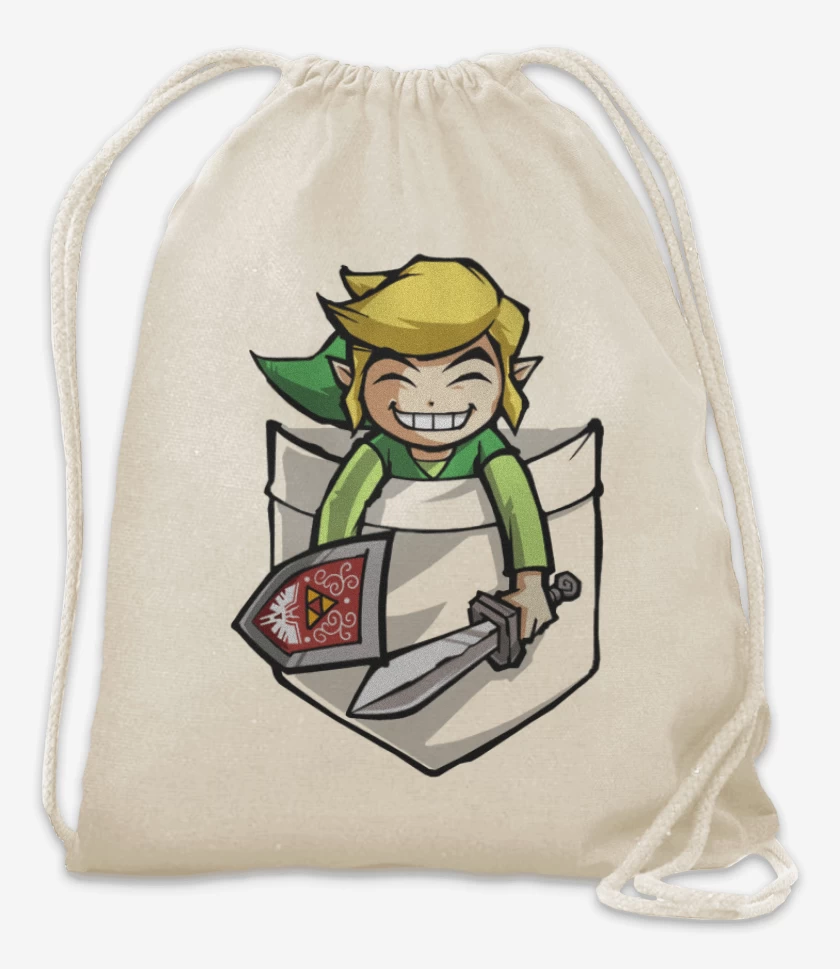 Mochila Blanco de Link de bolsillo