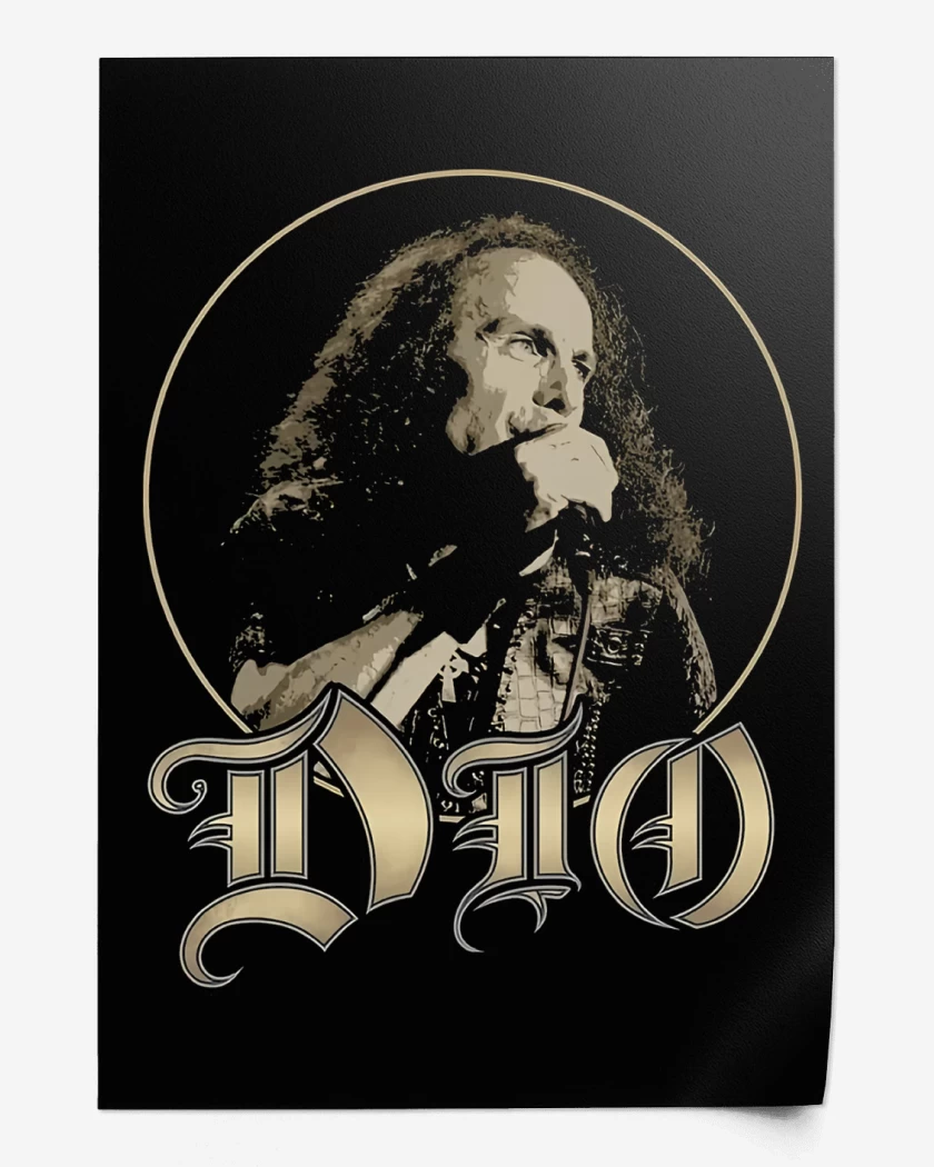 Print Dio Ronnie James