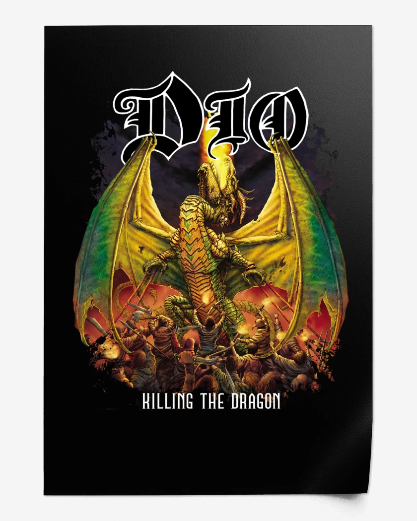 Print Dio Killing The Dragon
