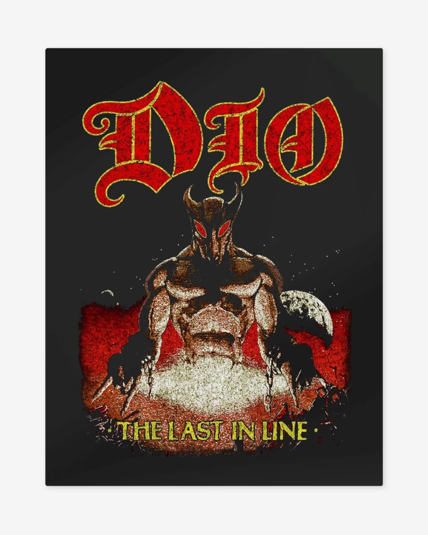 Print metalico Dio The Last in Line