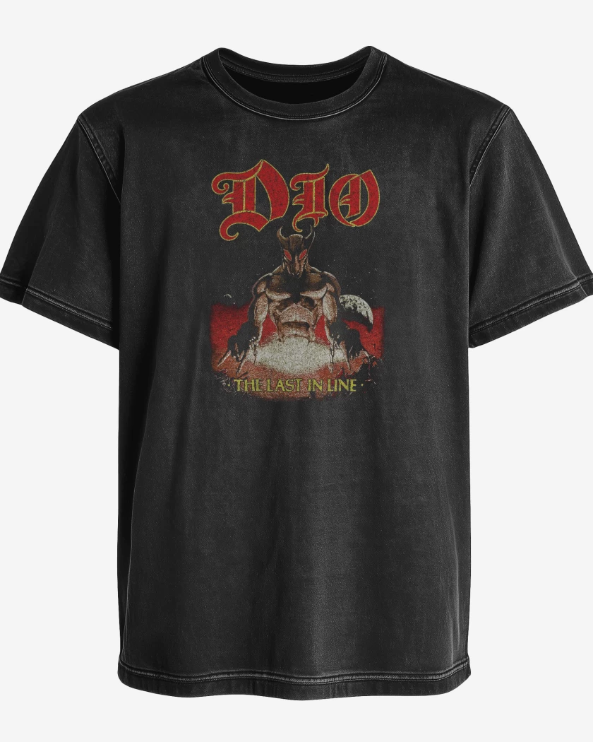 Polera desgastada Dio The Last in Line