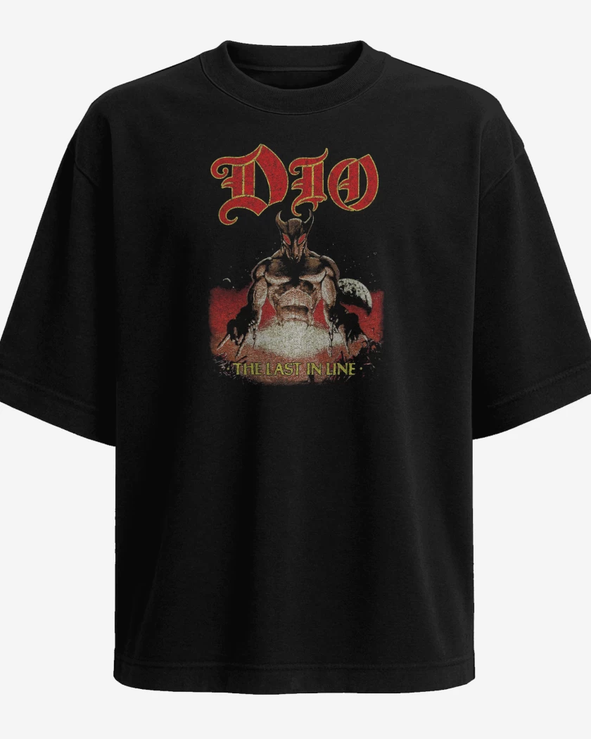 Polera Oversize Dio The Last in Line