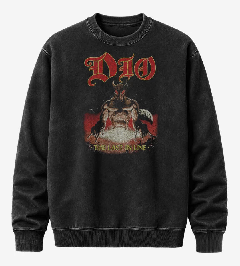 Poleron Polo Acid Wash Dio The Last in Line