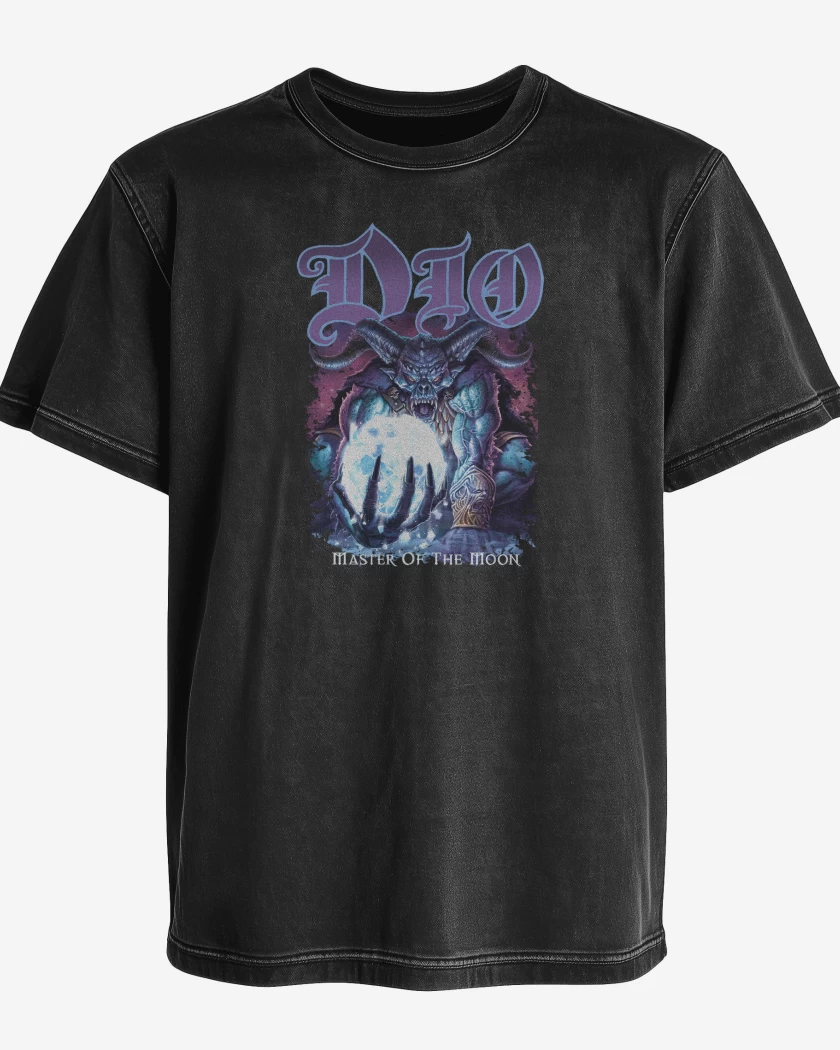Polera desgastada Dio Master of the Moon
