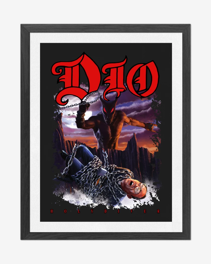 Cuadro decorativo Dio Holy Diver
