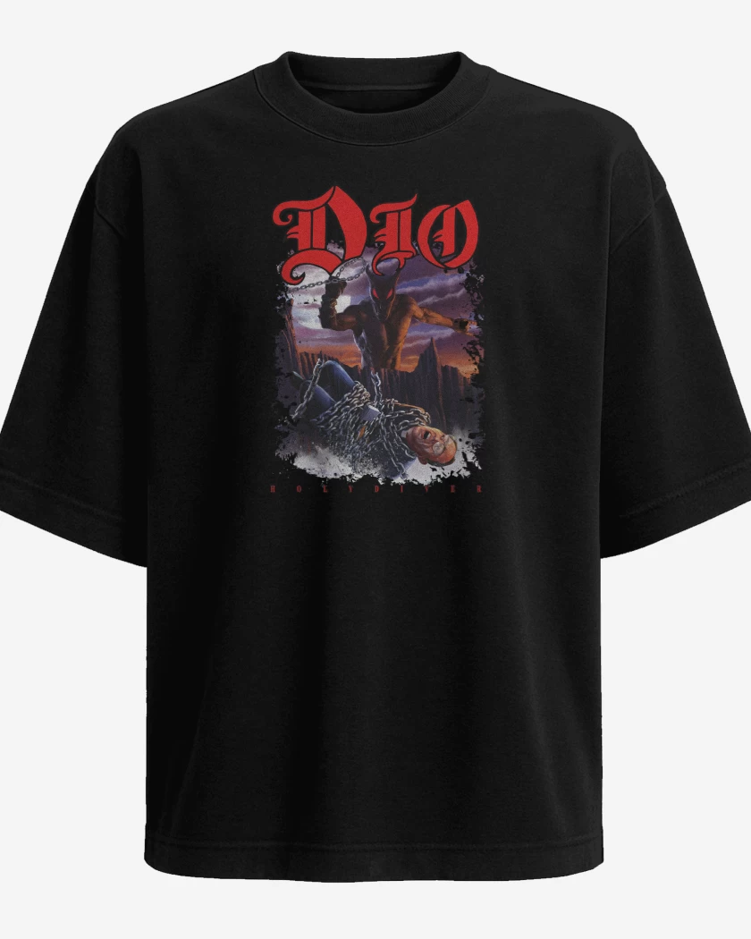 Polera Oversize Dio Holy Diver
