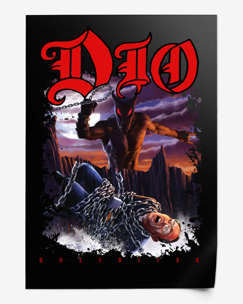 Print Dio Holy Diver