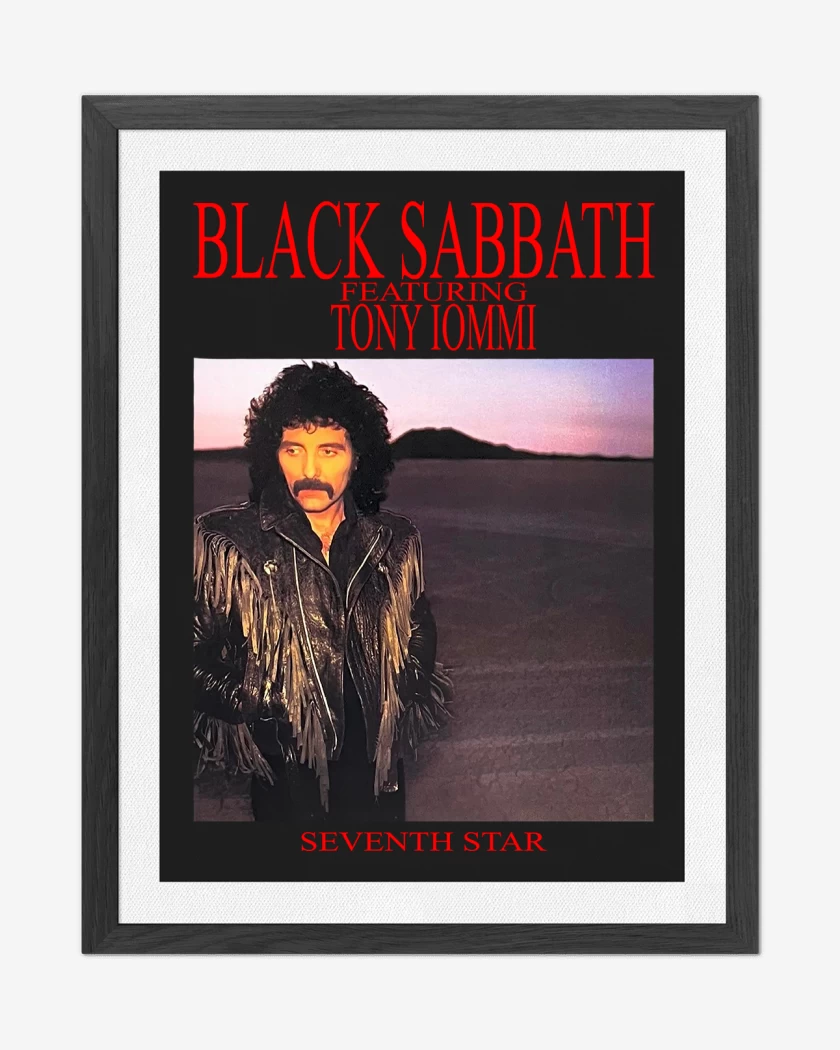 Cuadro decorativo Tony Iommi Seventh Star