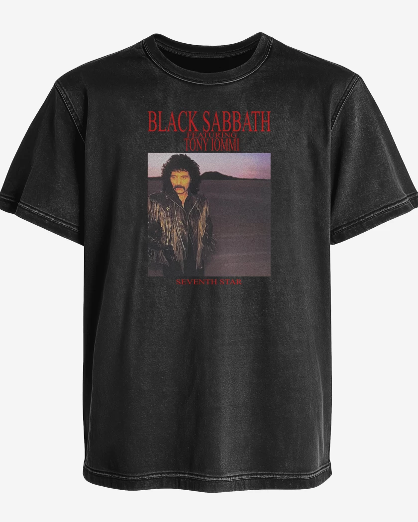 Polera desgastada Tony Iommi Seventh Star