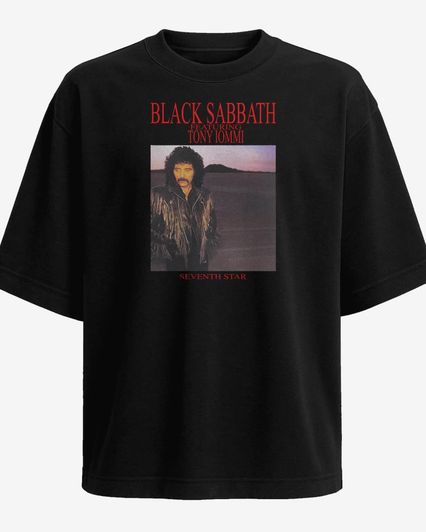 Polera Oversize Tony Iommi Seventh Star