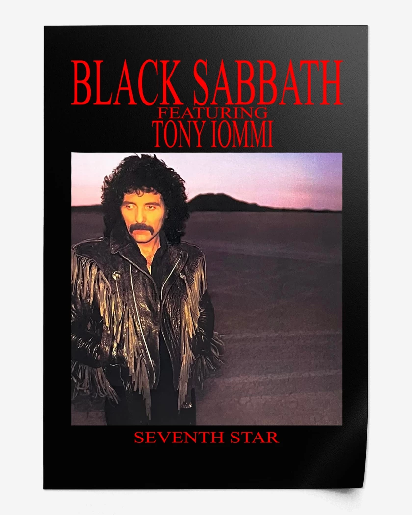 Print Tony Iommi Seventh Star