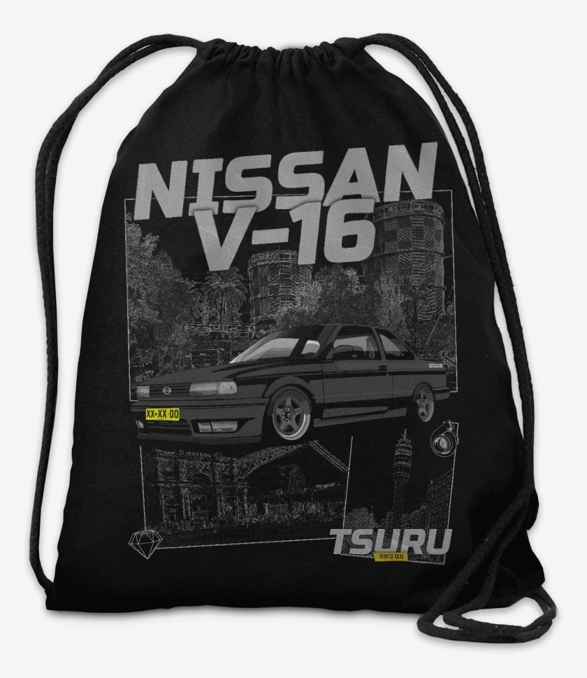 Mochila Negro de Nissan V16